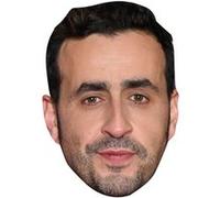 IMPRESSION DIRECT Masque en carton 2D Jonathan Cohen - Acteur - Taille A4 Multicolors G