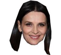 IMPRESSION DIRECT Masque en carton 2D Juliette BINOCHE - Actrice - Taille A4 Multicolors G