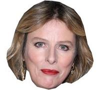 IMPRESSION DIRECT Masque en carton 2D Karin VIARD - Actrice - Taille A4 Multicolors G