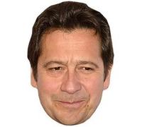 IMPRESSION DIRECT Masque en carton 2D Laurent GERRA - Humoriste- Taille A4 Multicolors G