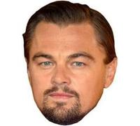IMPRESSION DIRECT Masque en carton 2D Leonardo Di Caprio - Acteur - Taille A4 Multicolors G