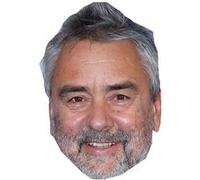IMPRESSION DIRECT Masque en carton 2D Luc BESSON - Réalisateur - Taille A4 Multicolors G