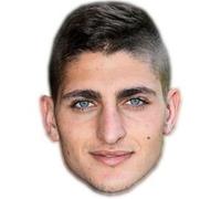 IMPRESSION DIRECT Masque en carton 2D Marco VERRATTI - Footballeur - Taille A4 Multicolors G