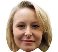 IMPRESSION DIRECT Masque en carton 2D Marion Maréchal le Pen - Politique - Taille A4 Multicolors