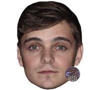 IMPRESSION DIRECT Masque en carton 2D Martin Garrix - Dj - Taille A4 Multicolors G
