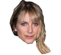 IMPRESSION DIRECT Masque en carton 2D Mélanie LAURENT - Actrice - Taille A4 Multicolors G