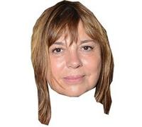 IMPRESSION DIRECT Masque en carton 2D Michèle BERNIER - Actrice - Taille A4 Multicolors G