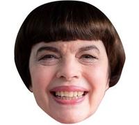 IMPRESSION DIRECT Masque en carton 2D Mireille Mathieu - Chanteuse - Taille A4 Multicolors G