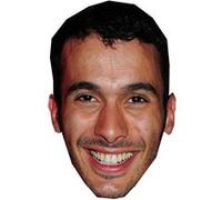 IMPRESSION DIRECT Masque en carton 2D Mustapha EL ATRASSI - Animateur - Taille A4 Multicolors G