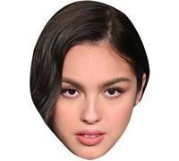 IMPRESSION DIRECT Masque en carton 2D Olivia Rodrigo - Chanteuse et Actrice - Taille A4 Multicolors G