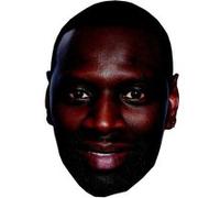 IMPRESSION DIRECT Masque en carton 2D Omar SY - Acteur - Taille A4 Multicolors G