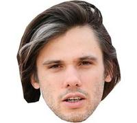 Masque en carton 2D Orelsan - Chanteur - Taille A4