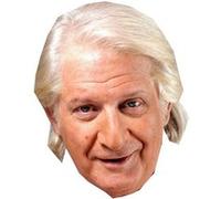 IMPRESSION DIRECT Masque en carton 2D Patrick SEBASTIEN - Humoriste - Taille A4 Multicolors G