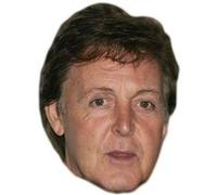 IMPRESSION DIRECT Masque en carton 2D Paul McCartney - Chanteur - Taille A4 Multicolors