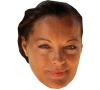 IMPRESSION DIRECT Masque en carton 2D Romy SCHNEIDER - Actrice - Taille A4 Multicolors G