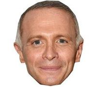 IMPRESSION DIRECT Masque en carton 2D Samuel ETIENNE - Journaliste - Taille A4 Multicolors