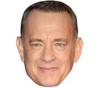IMPRESSION DIRECT Masque en carton 2D Tom Hanks - Acteur - Taille A4 Multicolors G