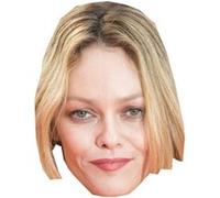 IMPRESSION DIRECT Masque en carton 2D Vanessa PARADIS - Chanteuse - Taille A4 Multicolors G