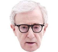 IMPRESSION DIRECT Masque en carton 2D Woody Allen - Réalisateur - Taille A4 Multicolors G