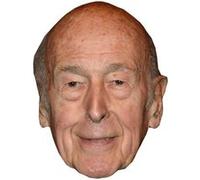IMPRESSION DIRECT Masque en carton - Valérie Giscard D'Estaing - Taille A4 Multicolors G