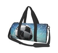 Impression du réseau de Football, Sac de Voyage de Grande capacité, Sac à Main Rond, Sac de Voyage de Sport, fourre-Tout, Sac de Fitness