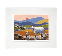 Impression encadrée « Just Ewe And Me Kid » par Thomas Joseph - Sheep Art
