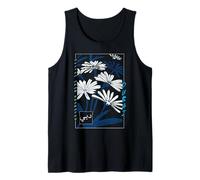 Impression Florale Vintage Souvenir de Dubaï des Émirats Arabes Unis Débardeur