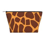 Impression Girafe Imprimer, Trousse de Toilette Trousse de Maquillage Sac à cosmétiques Trousse de Toilette de Voyage Portable