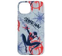 Impression Graffiti Marvel Spider-Man Into The Spider-Verse Coque pour iPhone 15 Plus