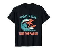 Impression Graphique Todays Vibe Unstoppable Feminist Girl Power T-Shirt