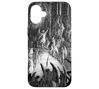 Impression Gustave Dore de Satan in Council Coque pour iPhone 16 Plus