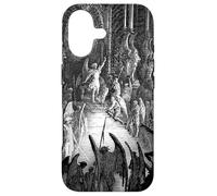 Impression Gustave Dore de Satan in Council Coque pour iPhone 17