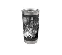 Impression Gustave Dore de Satan in Council Gobelet isotherme en acier inoxydable double paroi