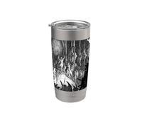 Impression Gustave Dore de Satan in Council Gobelet isotherme en acier inoxydable double paroi