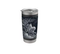 Impression Gustave Dore The Vision of Death Gobelet isotherme en acier inoxydable double paroi
