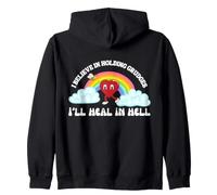 Impression Humoristique « I Believe in Holding Grudges Ill Heal in Hell » Sweat à Capuche