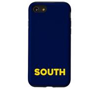 Impression Jaune de l'équipe du Sud, Couleurs de l'équipe Esprit, Sports, Football, Football Coque pour iPhone SE (2020) / 7/8