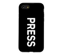Impression Journaliste sur Le Devant - Inscription Press Coque pour iPhone SE (2020) / 7/8