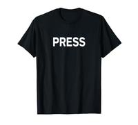 Impression Journaliste sur Le Devant - Inscription Press T-Shirt
