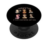 Impression Les épouses d'Henry VIII Historical Women PopSockets PopGrip Adhésif