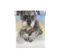 Impression Mignonne de Mini Schnauzer, Sac de Rangement pour Femmes, Portefeuille supérieur à Presser, Petit Porte-Monnaie, Pochette de Changement