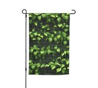 Impression murale en brique, polyvalente et élégante, drapeau de jardin pour toutes les saisons, décoration de patio en plein air, porches et jardins