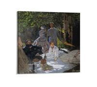 Impression murale The Breakfast on the Grass de Claude Monet - Décoration murale - 40 x 40 cm