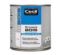 Impression (Primaire) Bois Cécil Professionnel IP BOIS Blanc 0,5 L