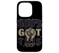 Impression Religieuse « God's Got This » au Dos Coque pour iPhone 14 Pro