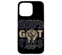 Impression Religieuse « God's Got This » au Dos Coque pour iPhone 15 Pro Max