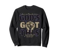 Impression Religieuse « God's Got This » au Dos Sweatshirt