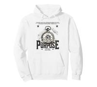 Impression rétro « There is Purpose in The Waiting » Sweat à Capuche
