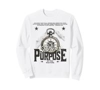 Impression rétro « There is Purpose in The Waiting » Sweatshirt