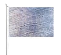 Impression scintillante et scintillante,Drapeau de jardin, bannière décorative, drapeau double face, 2 x 3 pieds, pour extérieur et intérieur
